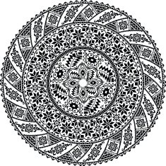 ancient pattern Vector illustration N75