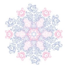 Mandala Indian decorative pattern N24