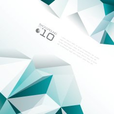 Polygonal design Abstract geometrical background N17