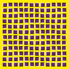 Rolling squares moving wave motion effect Op Art Vector N5