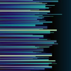 Abstract blue stripes retro colorful background N2