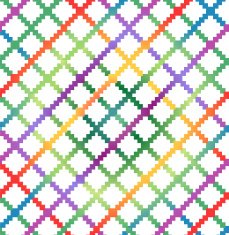 Decorative checkered multicolor pattern Bright seamless background N2