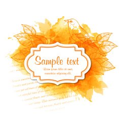 Fall Leaf Vector Illustration N15