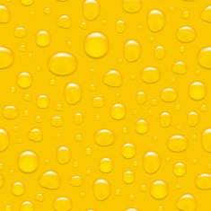 Water drops on glass Like a beer Seamless background