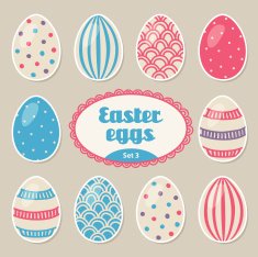 Set of Easter eggs N9