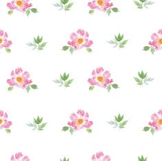Seamless pattern of flowers N70