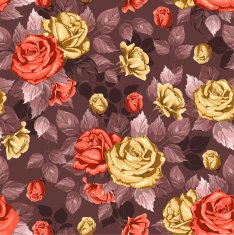 Rose seamless background N14
