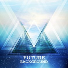 Abstract triangle future vector background N13