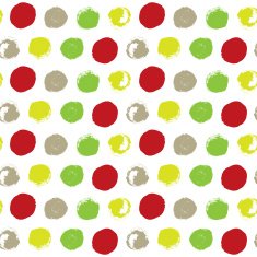 Bright stamp circles seamless pattern