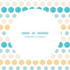 Vector texture circles stripes abstract frame seamless pattern background N2