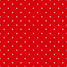 Red polka dot seamless pattern