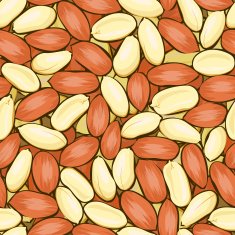 peanuts seamless background