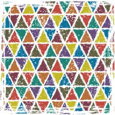 Seamless triangle grunge pattern background