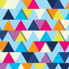 Abstract background of multicolor triangle N2