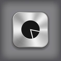 Diagram icon - metal app button N2