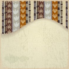 Abstract background with African Tribal elements N2