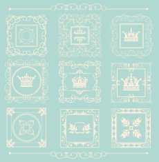 Retro Frames set 19