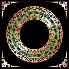 golden circle frame
