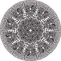 ancient pattern Vector illustration N83