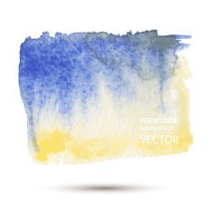 Abstract watercolor hand painted background N94