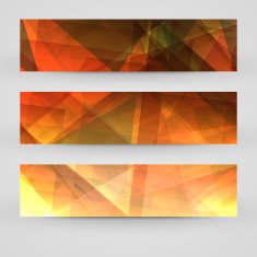 Vector banner set for your design N234
