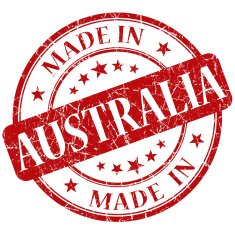 Made In Australia Red stamp