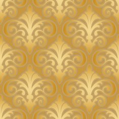 seamless gold silk wallpaper pattern