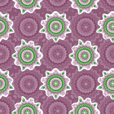 Seamless pattern with flowers N116