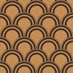 seamless circular geometric pattern