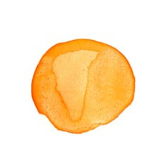 Orange watercolor circle N2