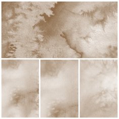 Colorful watercolor painting background N57