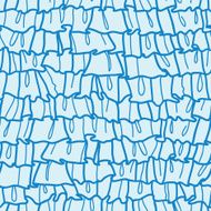 Blue ruffle fabric texture seamless pattern background N2