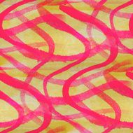 abstract yellow red seamless painted watercolor background and