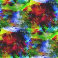 abstract avant-garde green yellow blue seamless wallpaper wate