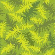 Green leaves seamless pattern N12