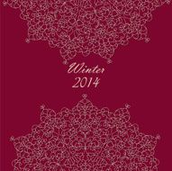 Design invitation for merry Christmas vector N3
