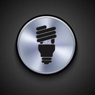 vector metal icon on gray background Eps10 N38