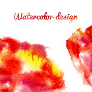 Abstract hand drawn watercolor background N42