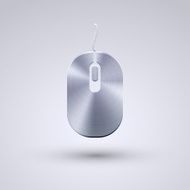 Vector full metal icon on blue background Eps10 N72