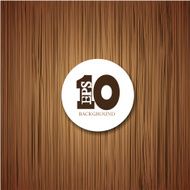Vector wooden background with place for your text Eps10