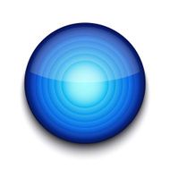 Vector abstract circle app icon N14