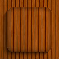 Vector wooden app Eps10