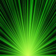Abstract green stripes burst background N2