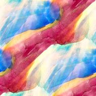 sunlight art picture watercolor seamless blue N2