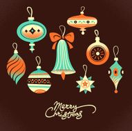 vintage christmas set N3