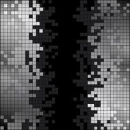 Abstract background with black and white pixels N2