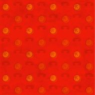 Red grungy pattern with Christmas baubles N2