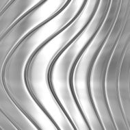 Metal silver striped pattern N6