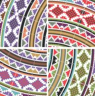 ancient pattern Vector illustration N96