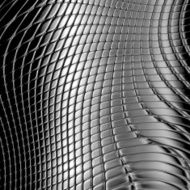 Metal silver checked pattern N16